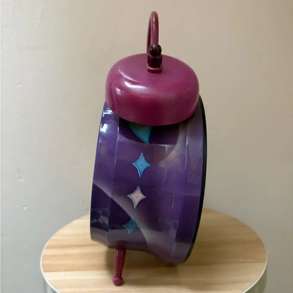 vintage Disney Princess twin bell battery-operated analog alarm clock